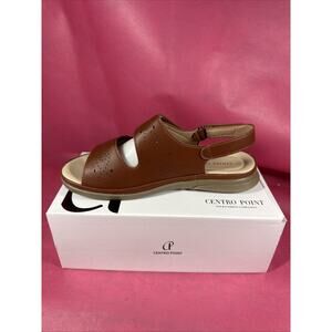 Women’s Centro Point Arch Support Slides Brown Size 10 Us New